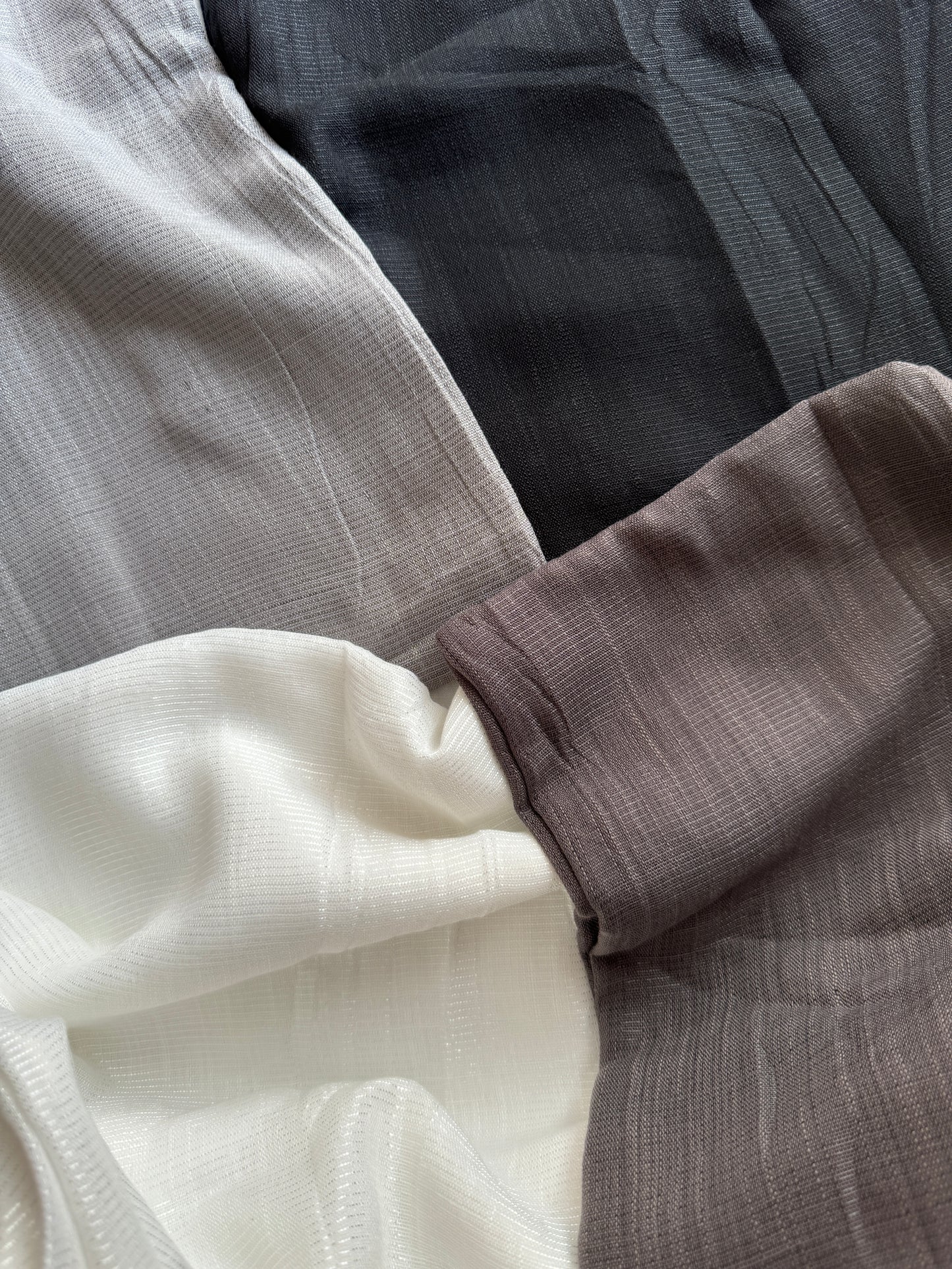 Moonlight lurex Viscose- Dark Grey