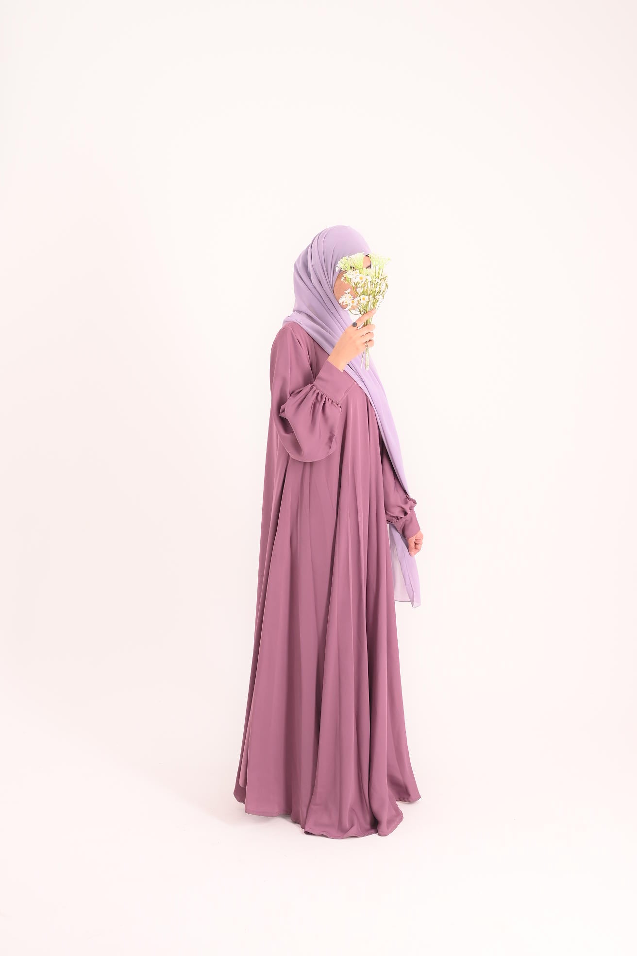 Lavendar Luxe- Maxi Abaya