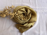 Sunshine Silk- Khaki Gold