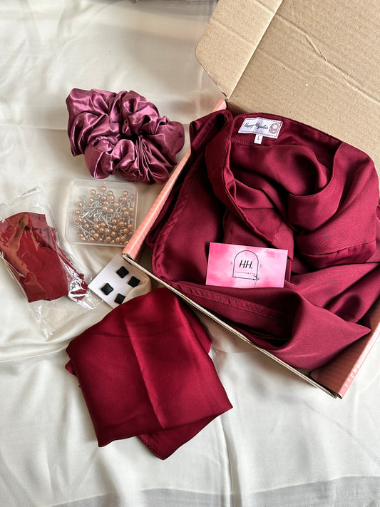 Premium Gift Box- Maroonish Mulberry