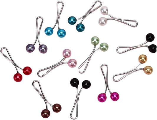 Solid Clip Pins- Multicolored