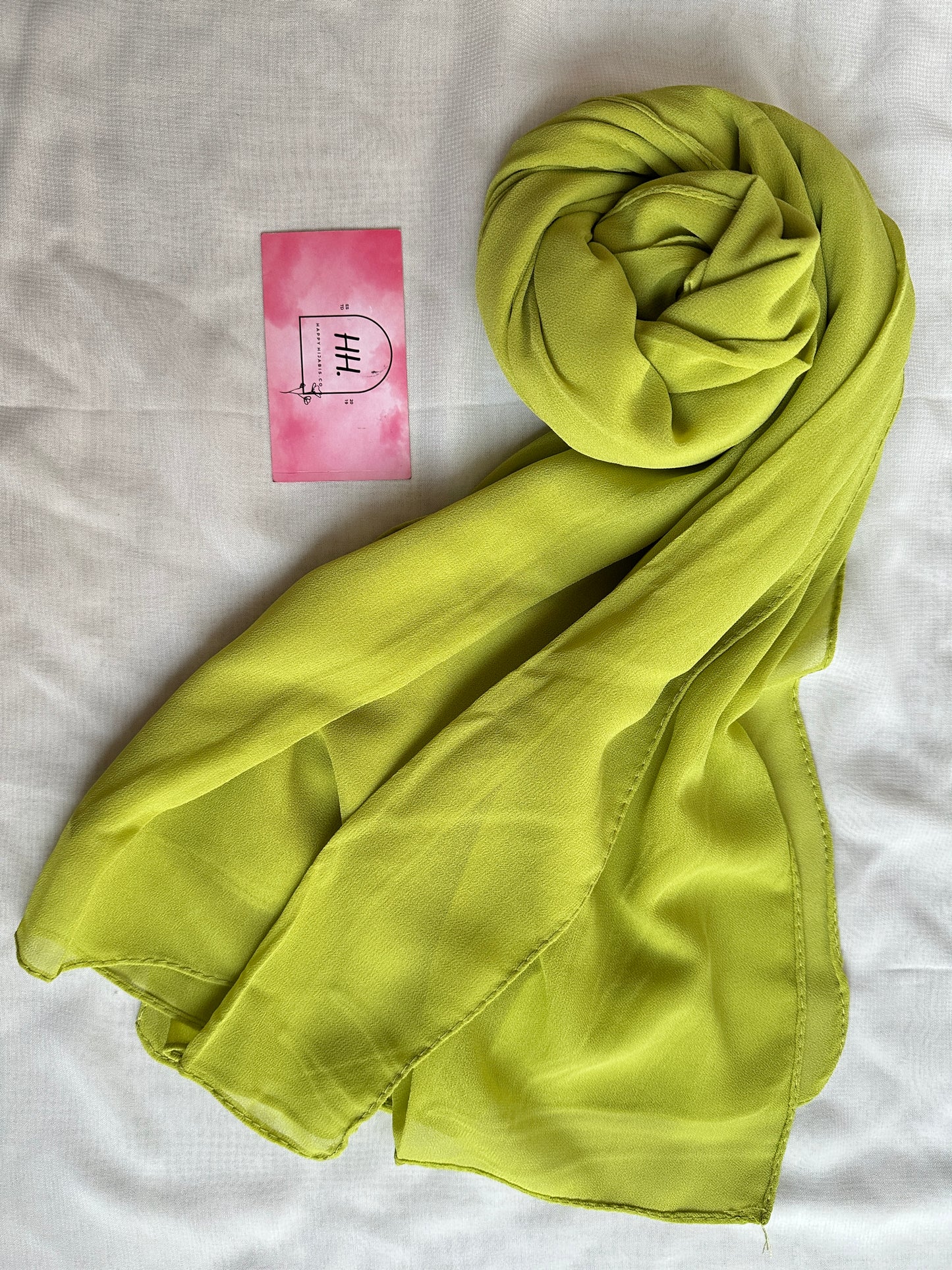 Georgette Grace- Yellow Green