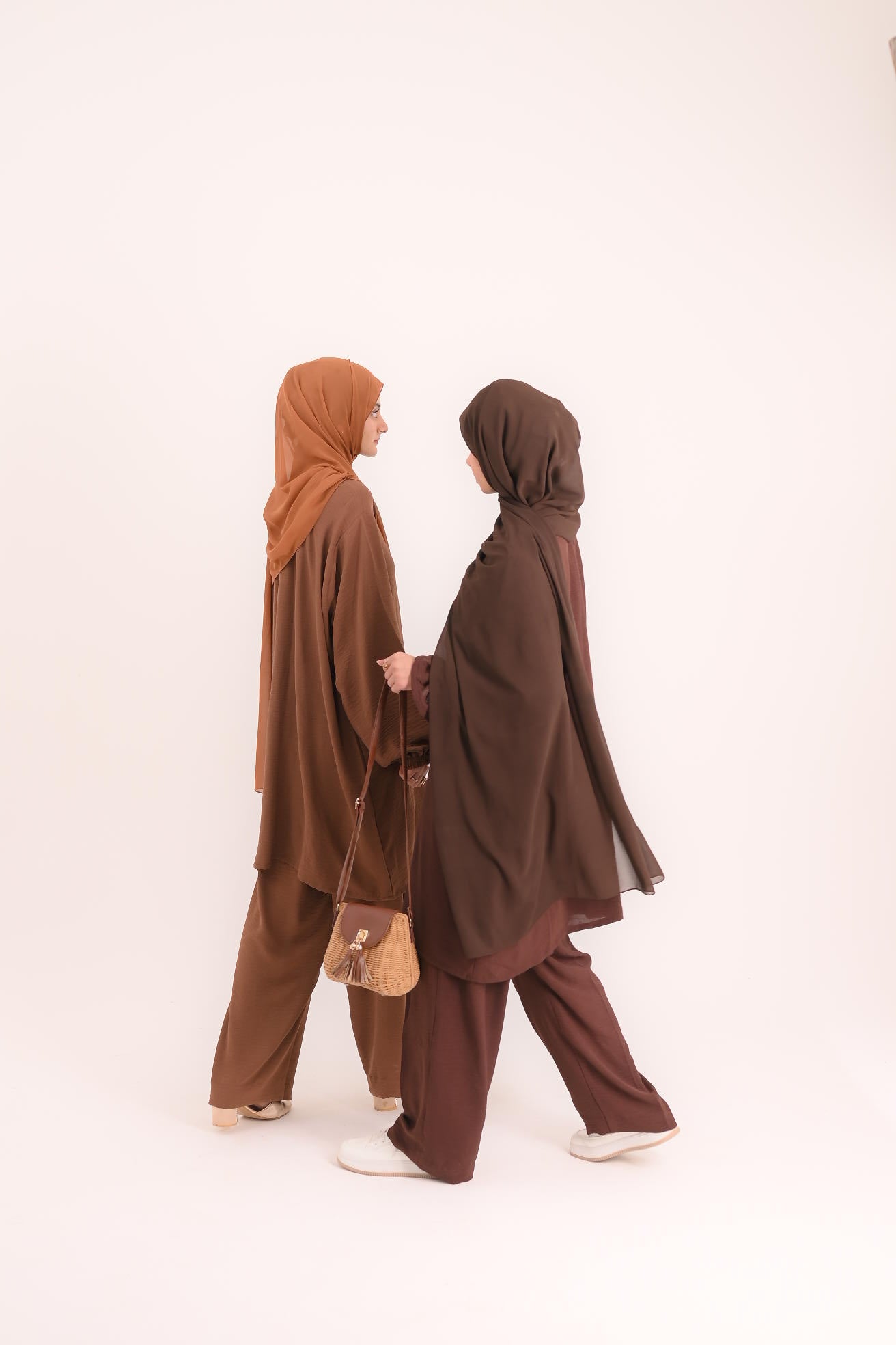 Modest Coord Set- Choco