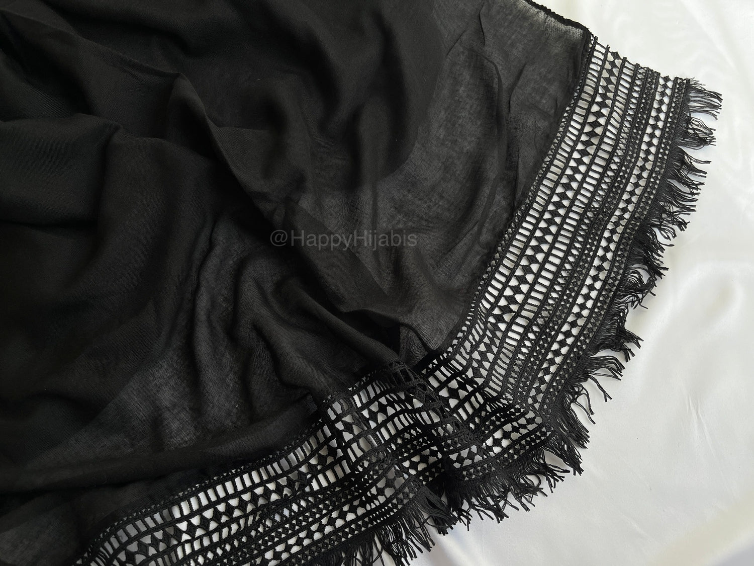 Monochrome- Black Hijabs