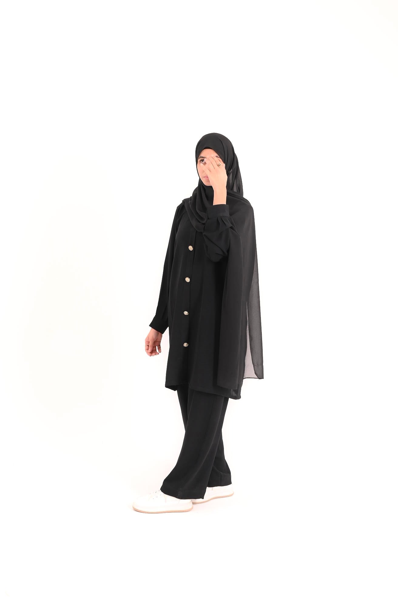Modest Coord Set- Timeless Black