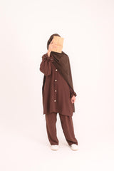 Modest Coord Set- Choco
