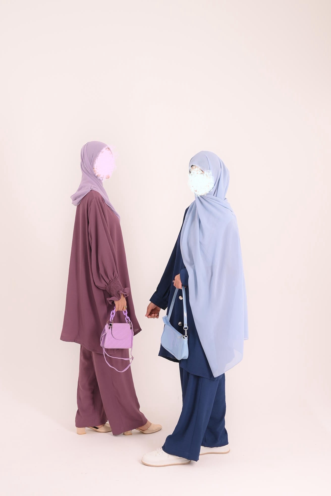 Modest Coord Set- Navy Blue
