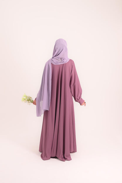 Lavendar Luxe- Maxi Abaya