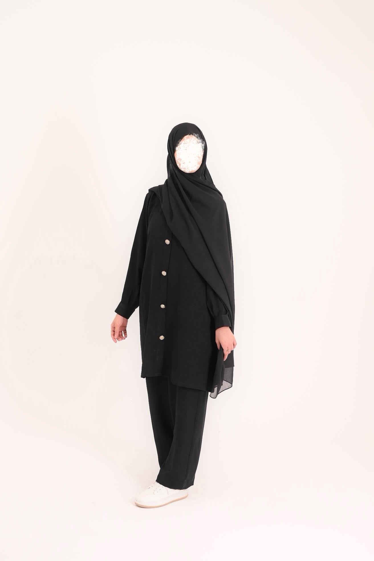 Modest Coord Set- Timeless Black