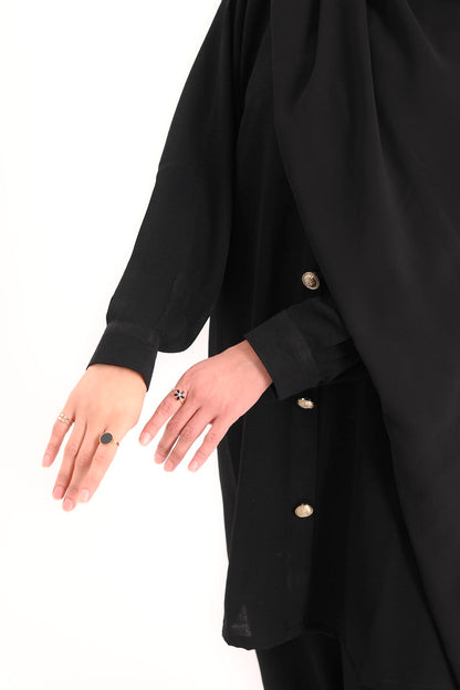 Modest Coord Set- Timeless Black
