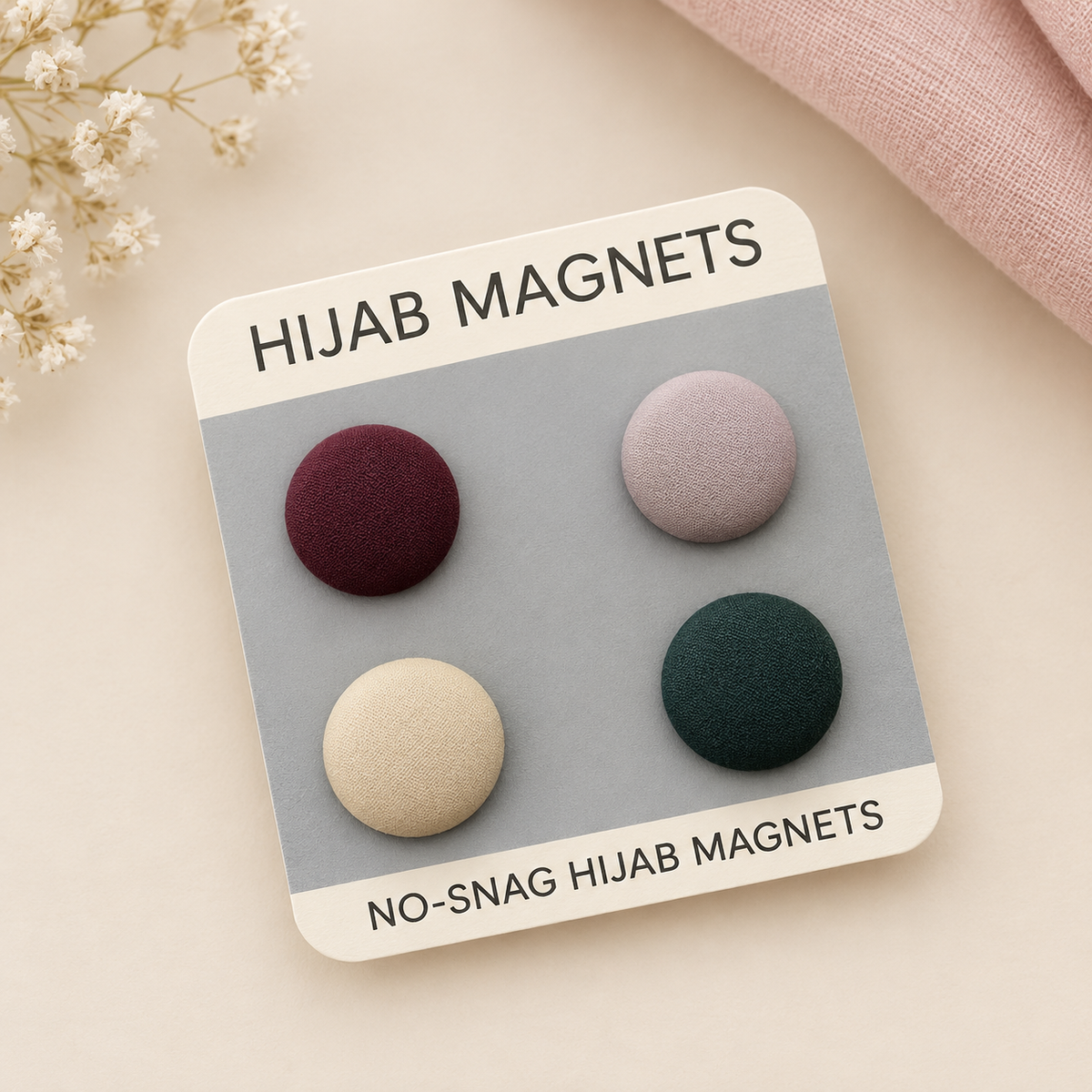 Magnets- Rounded Solid Multicolored