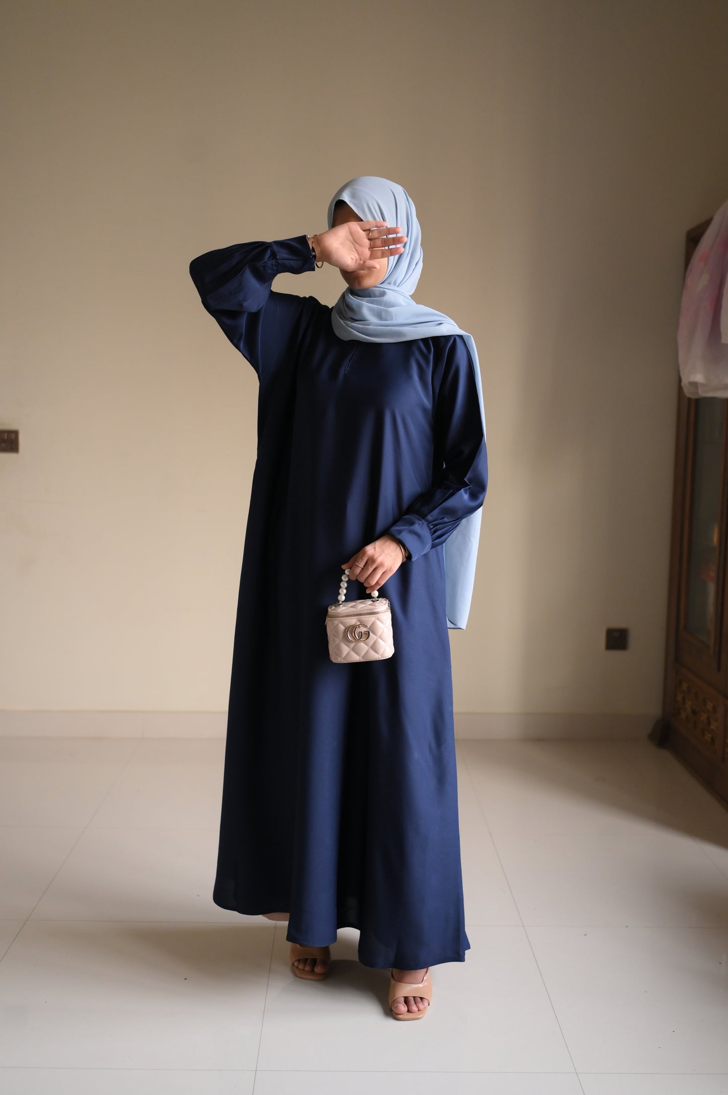 Everyday Staple Abaya- Navy Blue