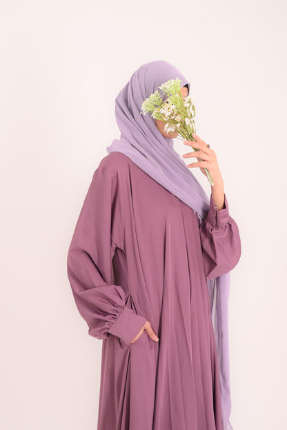 Lavendar Luxe- Maxi Abaya