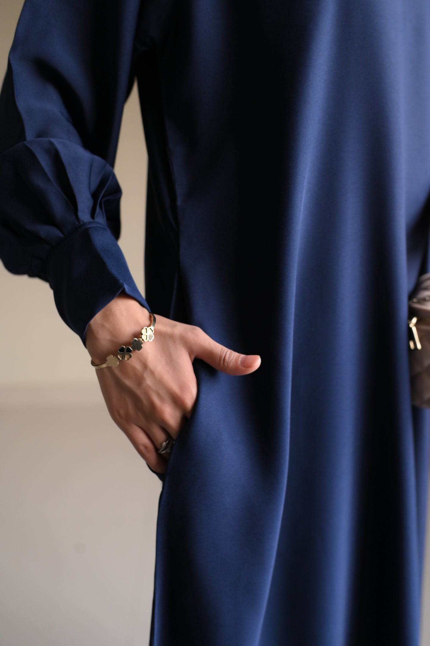 Everyday Staple Abaya- Navy Blue