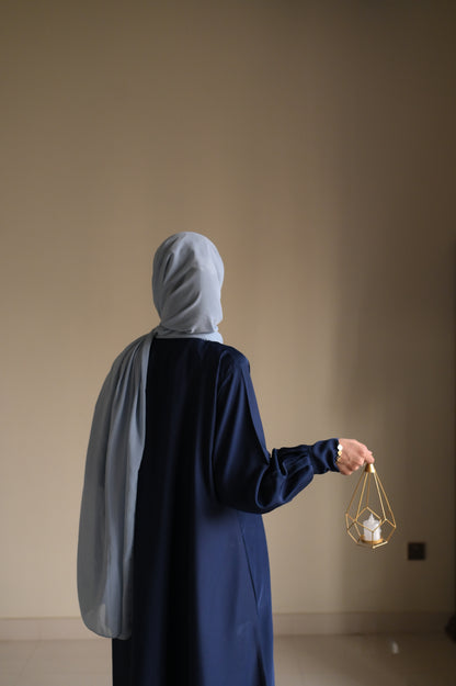 Everyday Staple Abaya- Navy Blue