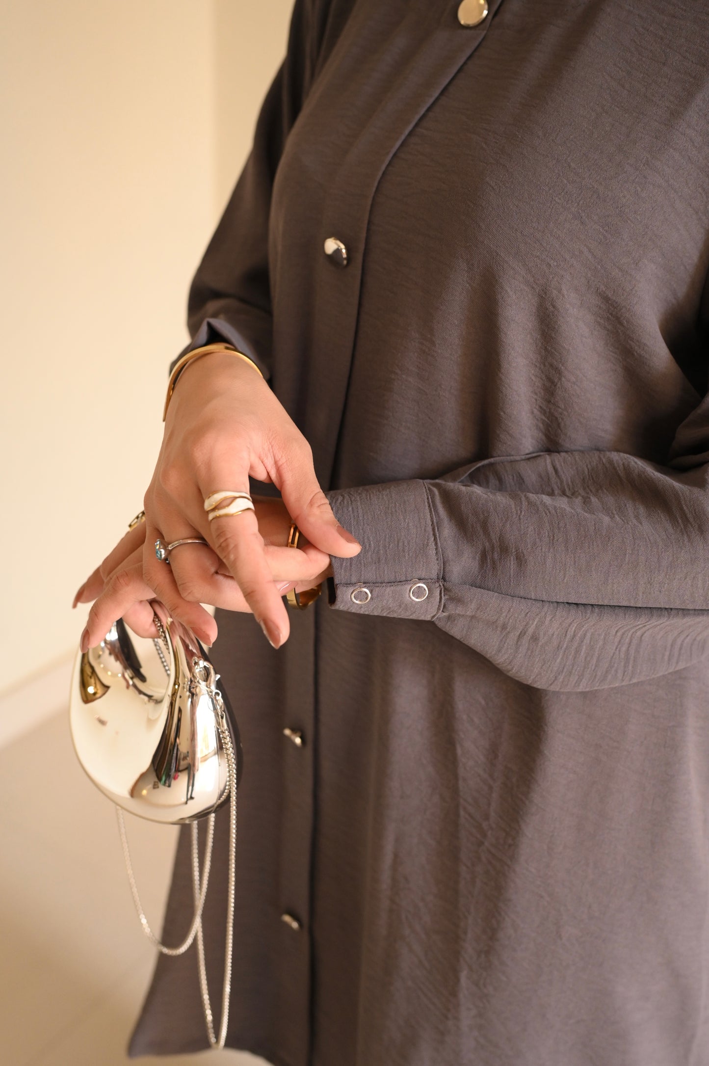 Modest Coord Set- English Grey