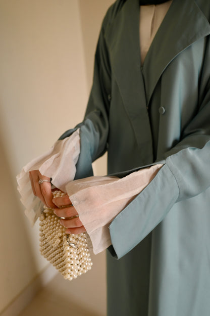 Sea Mist- Coat Style Abaya