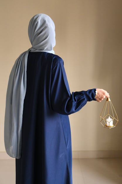 Everyday Staple Abaya- Navy Blue
