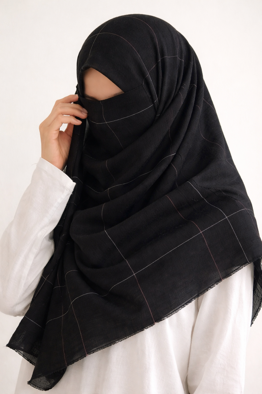 Monochrome- Embossed Plaids