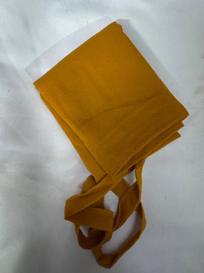Georgette Half niqabs- 50+ Colors
