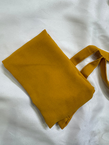 Georgette Half niqabs- 50+ Colors