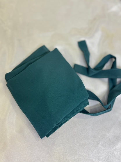 Georgette Half niqabs- 50+ Colors