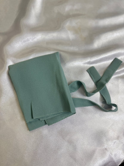 Georgette Half niqabs- 50+ Colors