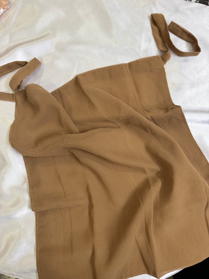 Georgette Half niqabs- 50+ Colors