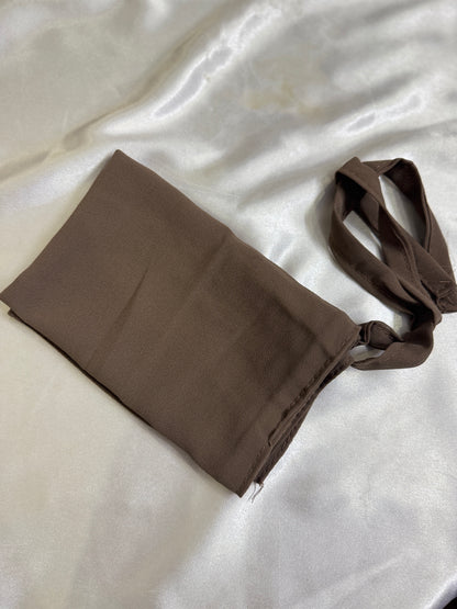 Georgette Half niqabs- 50+ Colors