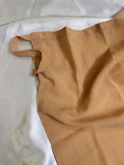 Georgette Half niqabs- 50+ Colors