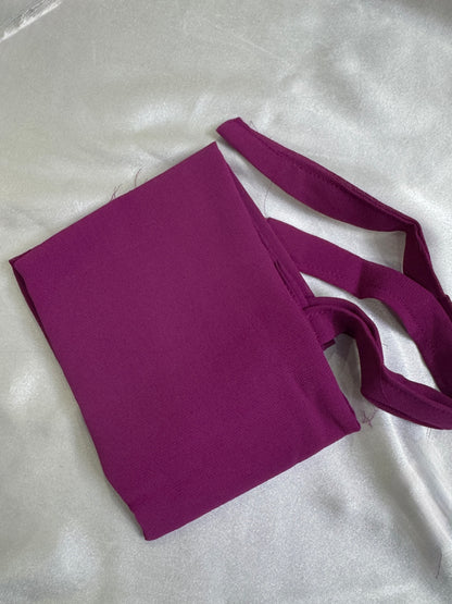 Georgette Half niqabs- 50+ Colors