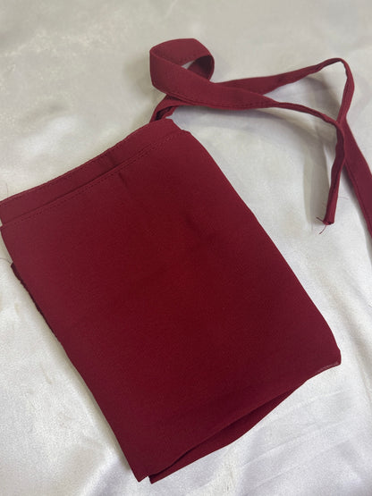 Georgette Half niqabs- 50+ Colors