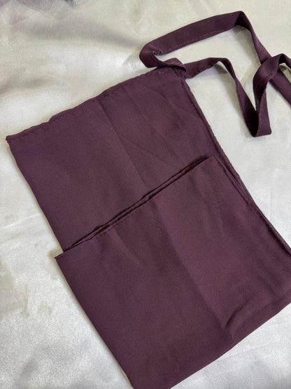 Georgette Half niqabs- 50+ Colors