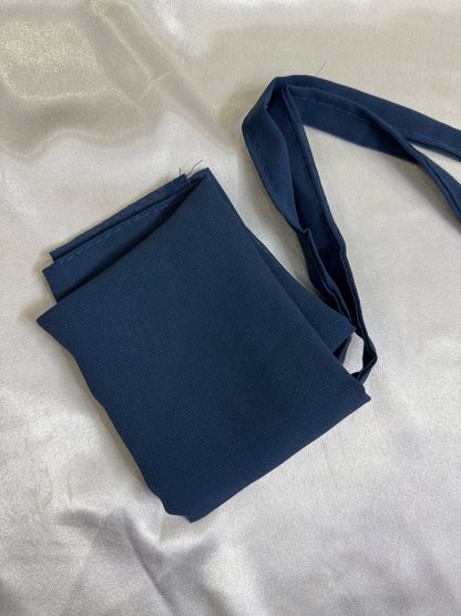 Georgette Half niqabs- 50+ Colors