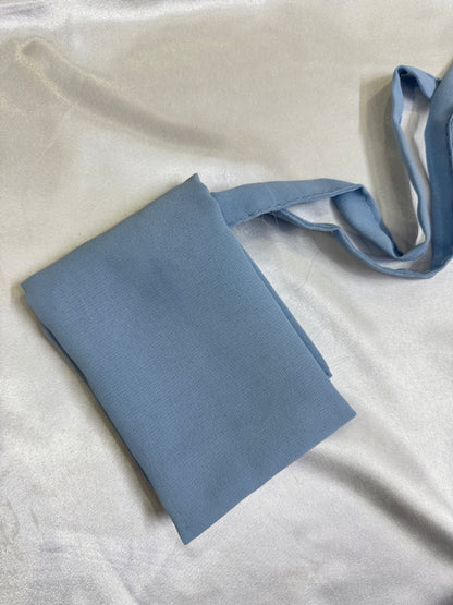Georgette Half niqabs- 50+ Colors