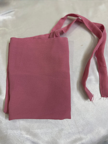 Georgette Half niqabs- 50+ Colors